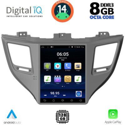 DIGITAL IQ BXF 7997_CPAA TESLA STYLE for HYUNDAI TUCSON mod. 2015-2019