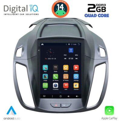 DIGITAL IQ BXC 3964_CPAA TESLA STYLE for FORD KUGA mod. 2013-2019
