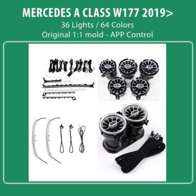 DIQ AMBIENT 8176 A4D BENZ A (W177) mod.2019-2022 (Digital iQ Ambient Light MERCEDES A W177 mod.2019-2022, 36 Lights)