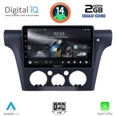DIGITAL IQ RSB 1441_CPA CLIMA (10inc) MULTIMEDIA TABLET for MITSUBISHI OUTLANDER mod. 2001-2005 with CLIMA