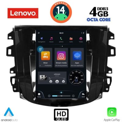 LENOVO SSX 9856_CPA TESLA STYLE for NISSAN NAVARA mod. 2016>