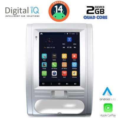 DIGITAL IQ BXC 3967_CPAA TESLA STYLE for NISSAN XTRAIL mod. 2007-2014