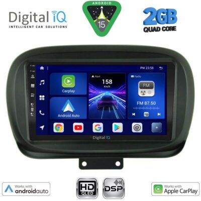 DIGITAL IQ BXC 3134_CPAA (9inc) MULTIMEDIA TABLET for FIAT 500X mod. 2014>