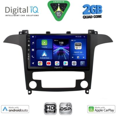 DIGITAL IQ BXC 3175_CPAA CLIMA (9inc) MULTIMEDIA TABLET for FORD SMAX mod. 2006-2014