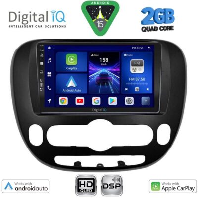 DIGITAL IQ BXC 3321_CPAA (9inc) MULTIMEDIA TABLET for KIA SOUL mod. 2014>