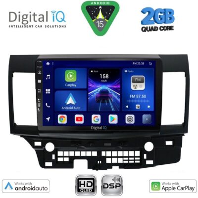 DIGITAL IQ BXC 3434_CPAA (10inc) MULTIMEDIA TABLET for MITSUBISHI LANCER mod. 2008>