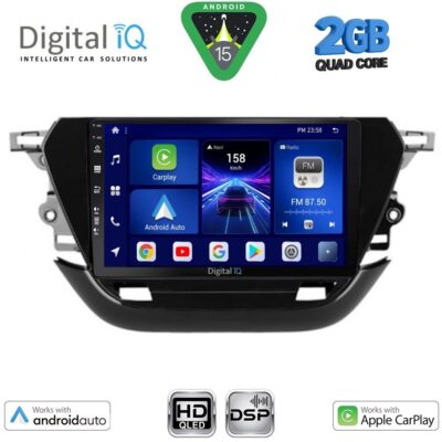 DIGITAL IQ BXC 3487_CPAA (9inc) MULTIMEDIA TABLET for OPEL CORSA F mod. 2021>