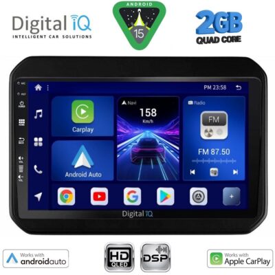 DIGITAL IQ BXC 3676_CPAA (9inc) MULTIMEDIA TABLET for SUZUKI IGNIS mod. 2016>