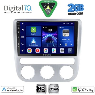 DIGITAL IQ BXC 3752_CPAA CLIMA (9inc) MULTIMEDIA TABLET for VW EOS mod. 2006> - SCIROCCO mod. 2008-2010