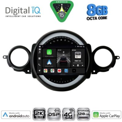 DIGITAL IQ BXF 11064_CPAA (9inc) MULTIMEDIA TABLET for MINI COOPER (R56-R57) mod. 2006-2014 - CLUBMAN (R55) mod. 2007-2014