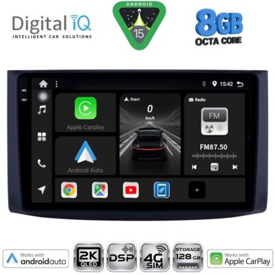 DIGITAL IQ BXF 11072_CPAA (9inc) MULTIMEDIA TABLET for CHEVROLET AVEO mod. 2006-2010