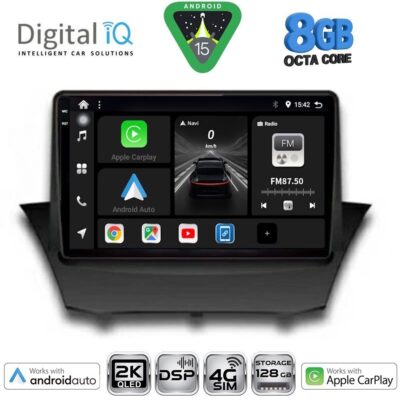 DIGITAL IQ BXF 11154A_CPAA (9inc) MULTIMEDIA TABLET for FORD FIESTA mod. 2008-2017