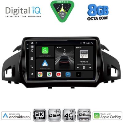 DIGITAL IQ BXF 11160_CPAA (9inc) MULTIMEDIA TABLET for FORD KUGA mod. 2013-2019 – CMAX mod. 2011>