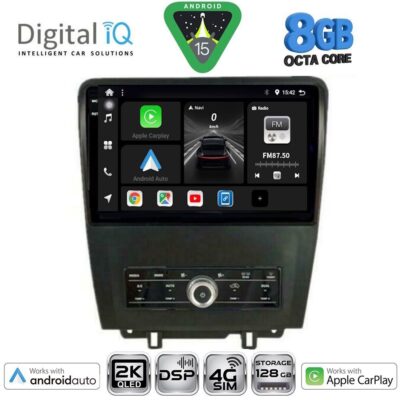 DIGITAL IQ BXF 11165_CPAA (9inc) MULTIMEDIA TABLET for FORD MUSTANG mod. 2010-2015