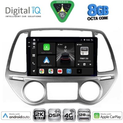 DIGITAL IQ BXF 11227_CPAA CLIMA (9inc) MULTIMEDIA TABLET for HYUNDAI i20 mod. 2008-2012