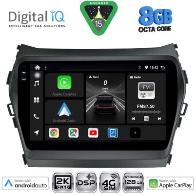 DIGITAL IQ BXF 11238_CPAA (9inc) MULTIMEDIA TABLET for HYUNDAI IX45- SANTA FE mod. 2013-2017