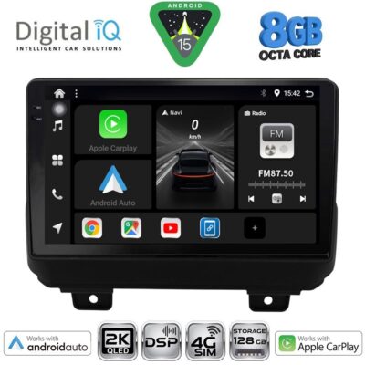 DIGITAL IQ BXF 11298_CPAA (9inc) MULTIMEDIA TABLET for JEEP WRANGLER mod. 2018>