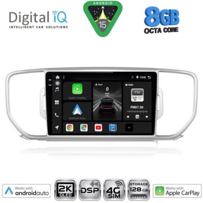 DIGITAL IQ BXF 11326_CPAA (9inc) MULTIMEDIA TABLET for KIA SPORTAGE mod. 2015-2018