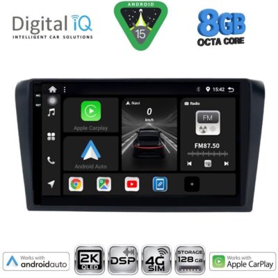 DIGITAL IQ BXF 11365_CPAA (9inc) MULTIMEDIA TABLET for MAZDA 3 mod. 2003-2008