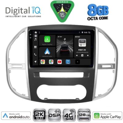 DIGITAL IQ BXF 11429_CPAA (10inc) MULTIMEDIA TABLET for MERCEDES VITO – VIANO  (W447) mod. 2015>