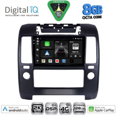 DIGITAL IQ BXF 11454_CPAA A/C (9inc) MULTIMEDIA TABLET for NISSAN NAVARA D40 mod. 2006-2011 με A/C