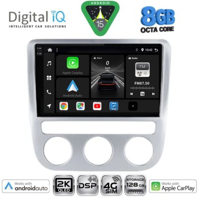 DIGITAL IQ BXF 11752_CPAA CLIMA (9inc) MULTIMEDIA TABLET for VW EOS mod. 2006> - SCIROCCO mod. 2008-2010