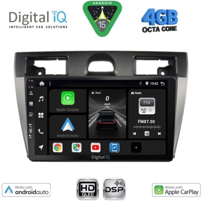 DIGITAL IQ BXF 6153_CPAA (9inc) MULTIMEDIA TABLET for FORD FIESTA mod. 2005-2008