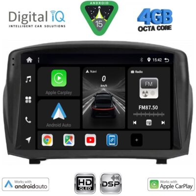DIGITAL IQ BXF 6154B_CPAA (9inc) MULTIMEDIA TABLET for FORD FIESTA mod. 2008-2017