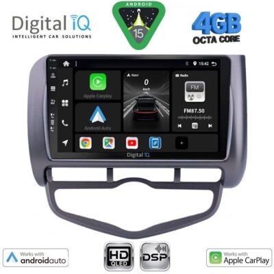 DIGITAL IQ BXF 6210_CPAA CLIMA (9inc) MULTIMEDIA TABLET for HONDA JAZZ mod. 2002-2008