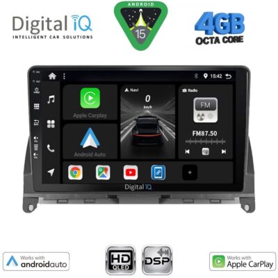 DIGITAL IQ BXF 6405_CPAA (9inc) MULTIMEDIA TABLET for MERCEDES C (W204) mod. 2007-2011