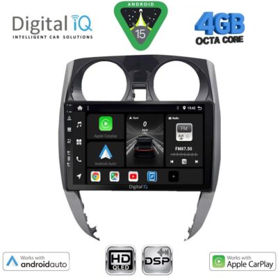 DIGITAL IQ BXF 6464_CPAA (10inc) MULTIMEDIA TABLET for NISSAN NOTE mod. 2012>