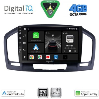 DIGITAL IQ BXF 6491BL_CPAA (9inc) MULTIMEDIA TABLET for OPEL INSIGNIA  mod.2008-2013 (BLACK)