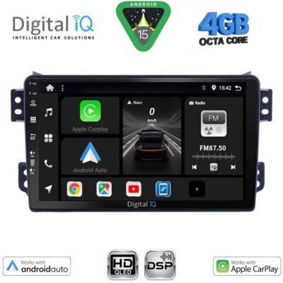 DIGITAL IQ BXF 6682_CPAA (9inc) MULTIMEDIA TABLET for OPEL AGILA - SUZUKI SPLASH mod. 2008>