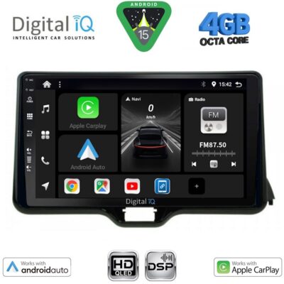 DIGITAL IQ BXF 6738_CPAA (10inc) MULTIMEDIA TABLET for TOYOTA YARIS mod. 2020> - MAZDA 2 mod. 2023>