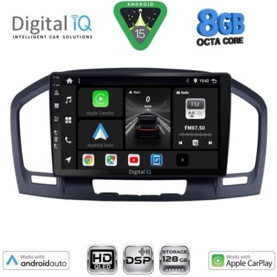 DIGITAL IQ BXF 7491BL_CPAA (9inc) MULTIMEDIA TABLET for OPEL INSIGNIA  mod.2008-2013 (BLACK)