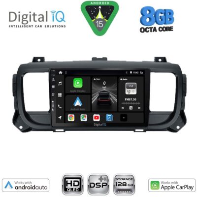DIGITAL IQ BXF 7729_CPAA (9inc) MULTIMEDIA TABLET for CITROEN JUMPY-SPACETOURER – PEUGEOT EXPERT-TRAVELLER – TOYOTA PROACE mod.2016>