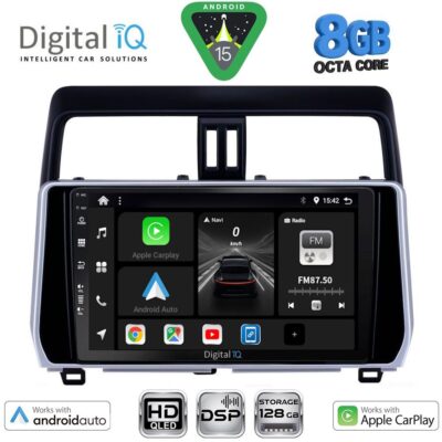 DIGITAL IQ BXF 7739_CPAA (10inc) MULTIMEDIA TABLET for TOYOTA LAND CRUISER mod. 2019>