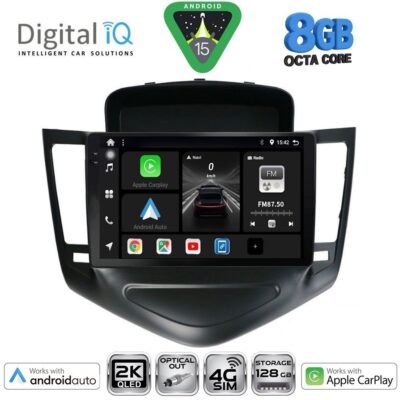 DIGITAL IQ BXK 20076_CPAA (9inc) MULTIMEDIA TABLET for CHEVROLET CRUZE mod. 2008-2012