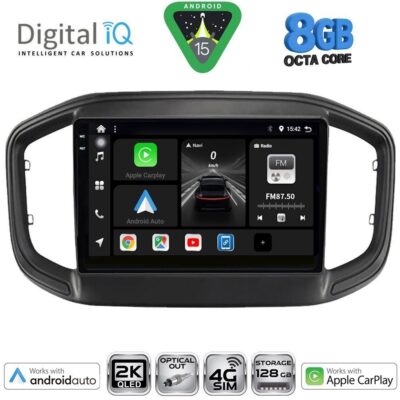 DIGITAL IQ BXK 20147_CPAA (9inc) MULTIMEDIA TABLET for FIAT STRADA mod. 2020>