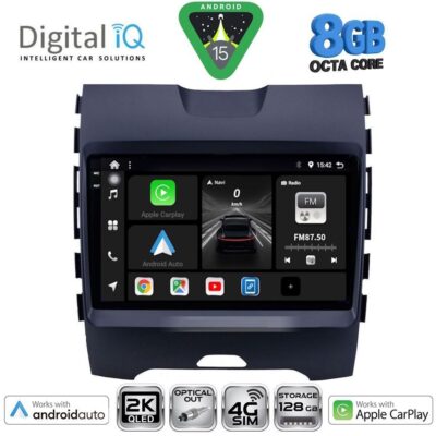 DIGITAL IQ BXK 20152_CPAA (9inc) MULTIMEDIA TABLET for FORD EDGE  mod. 2015>