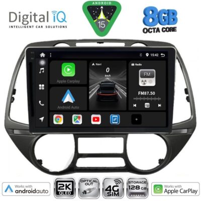 DIGITAL IQ BXK 20226_CPAA  (9inc) MULTIMEDIA TABLET for HYUNDAI i20 mod. 2008-2013