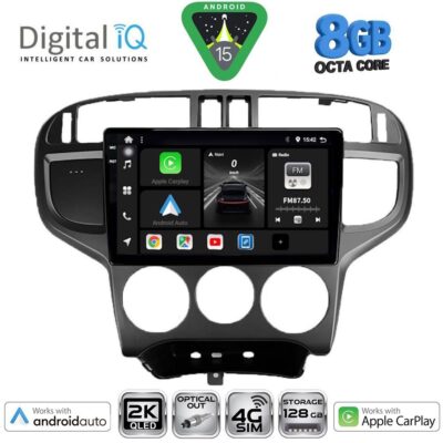 DIGITAL IQ BXK 20240_CPAA (9inc) MULTIMEDIA TABLET for HYUNDAI MATRIX mod. 2001-2010