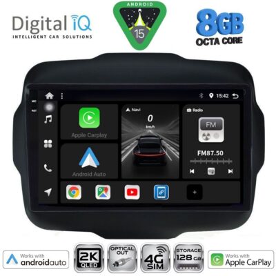 DIGITAL IQ BXK 20290_CPAA (9inc) MULTIMEDIA TABLET for JEEP RENEGADE  mod. 2014>