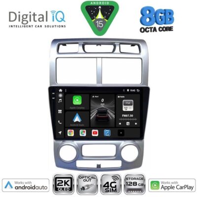 DIGITAL IQ BXK 20324_CPAA (CLIMA) (9inc) MULTIMEDIA TABLET for KIA SPORTAGE mod. 2004-2010