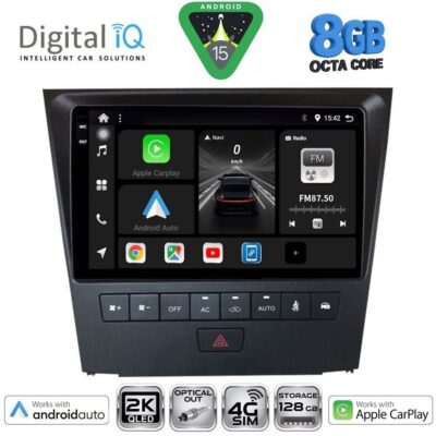 DIGITAL IQ BXK 20341_CPAA (9inc) MULTIMEDIA TABLET for LEXUS GS mod. 2004-2011