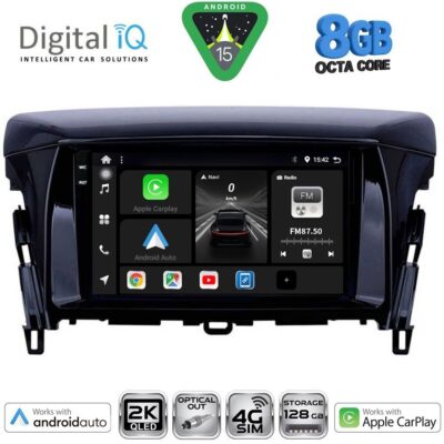 DIGITAL IQ BXK 20432_CPAA (9inc) MULTIMEDIA TABLET for MITSUBISHI ECLIPSE CROSS mod. 2018>