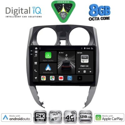 DIGITAL IQ BXK 20464_CPAA (10inc) MULTIMEDIA TABLET for NISSAN NOTE mod. 2012>