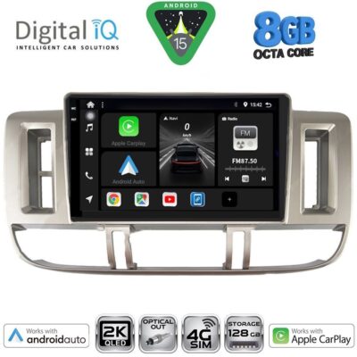 DIGITAL IQ BXK 20474_CPAA (9inc) MULTIMEDIA TABLET for NISSAN XTRAIL mod. 2000-2004