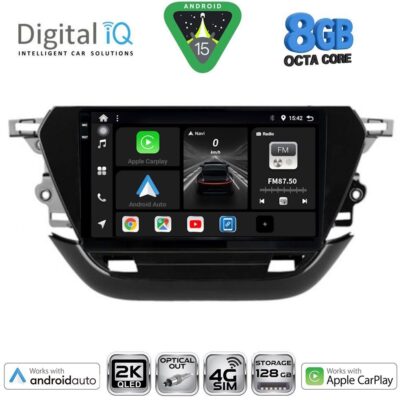 DIGITAL IQ BXK 20487_CPAA (9inc) MULTIMEDIA TABLET for OPEL CORSA F mod. 2021>