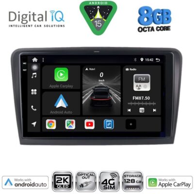 DIGITAL IQ BXK 20601_CPAA (9inc) MULTIMEDIA TABLET for SKODA RAPID  mod. 2012>